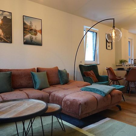 Design-Apartment I Direkt Im Zentrum I Boxspring I Nespresso I Terrasse Mit Garten I Parkplatz บาดโครซิงเงน ภายนอก รูปภาพ