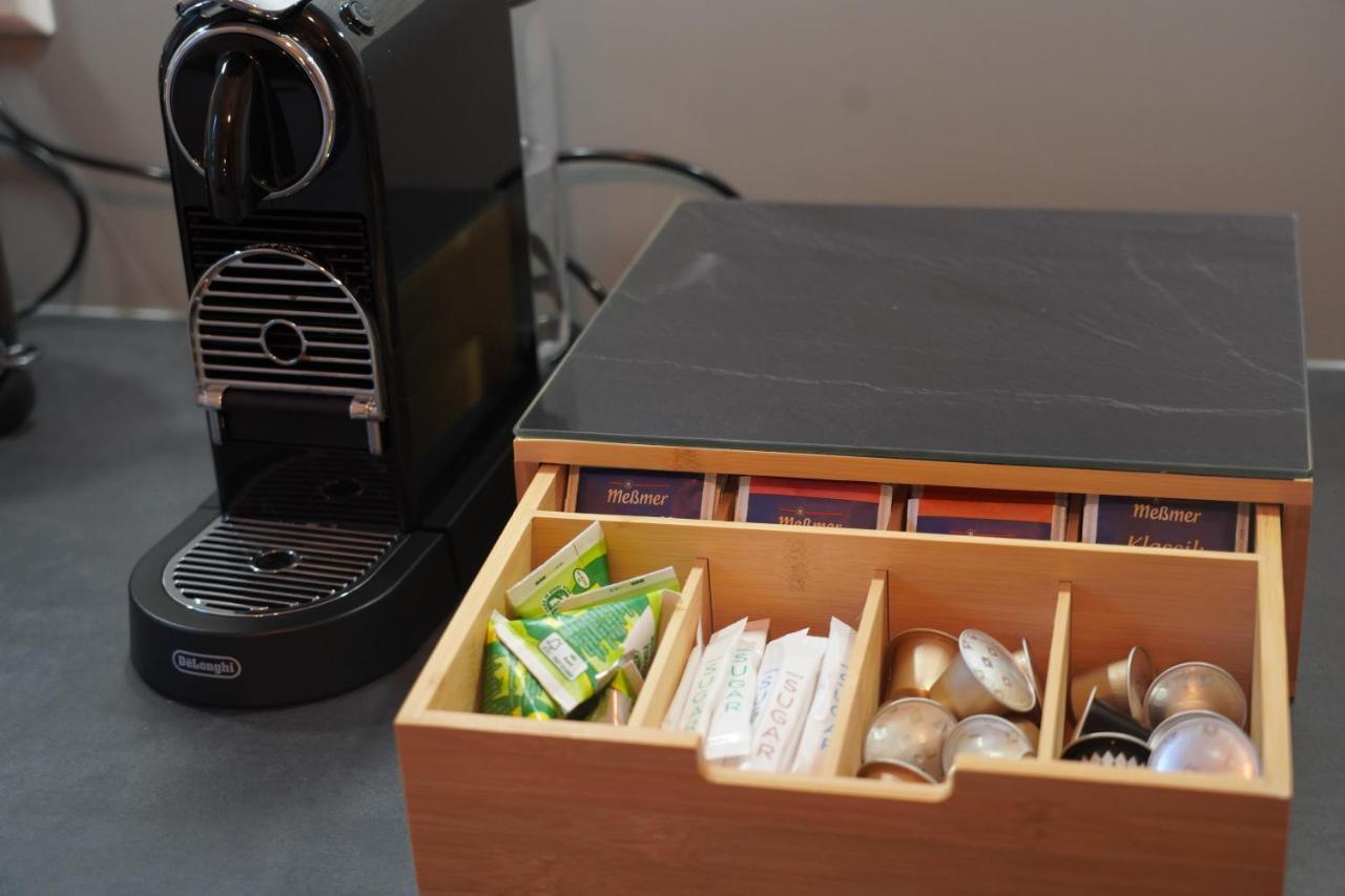Design-Apartment I Direkt Im Zentrum I Boxspring I Nespresso I Terrasse Mit Garten I Parkplatz บาดโครซิงเงน ภายนอก รูปภาพ