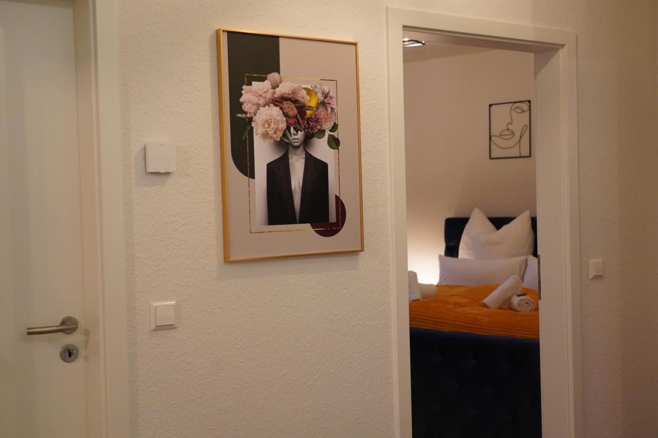 Design-Apartment I Direkt Im Zentrum I Boxspring I Nespresso I Terrasse Mit Garten I Parkplatz บาดโครซิงเงน ภายนอก รูปภาพ