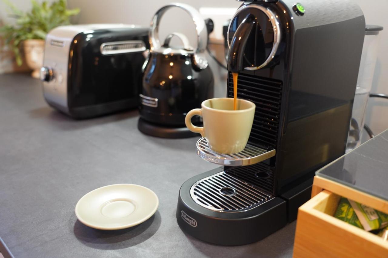 Design-Apartment I Direkt Im Zentrum I Boxspring I Nespresso I Terrasse Mit Garten I Parkplatz บาดโครซิงเงน ภายนอก รูปภาพ